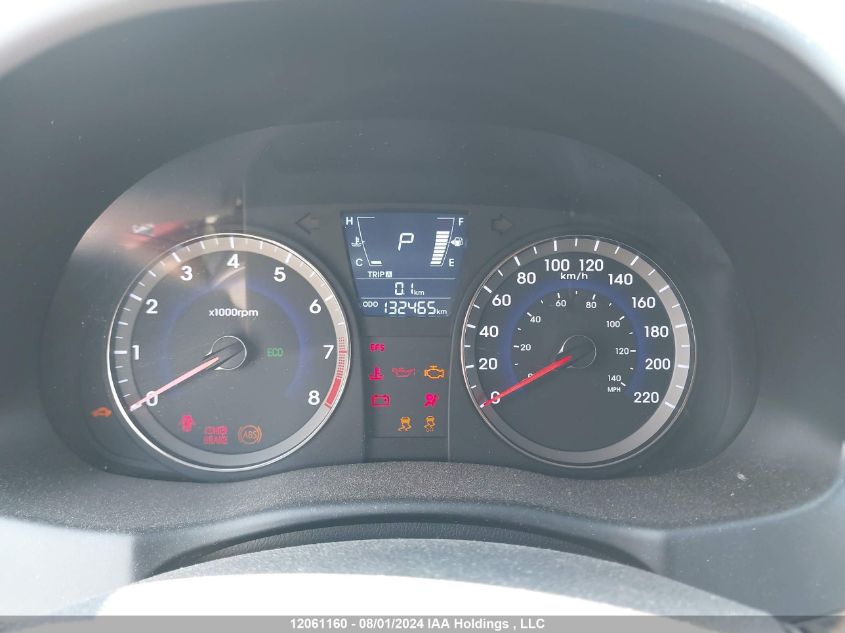 2013 Hyundai Accent Gls/Gs VIN: KMHCT5AE5DU087898 Lot: 12061160