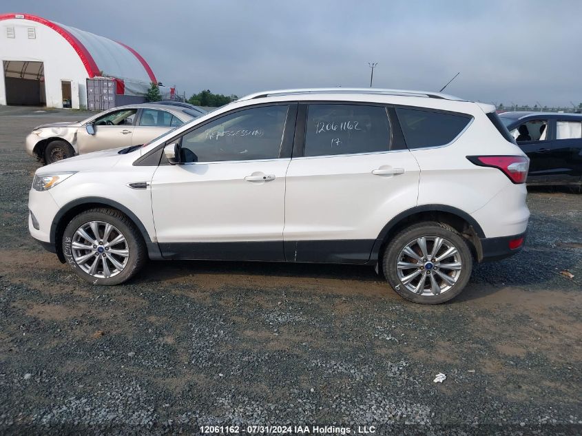 2017 Ford Escape Titanium VIN: 1FMCU9J96HUE26410 Lot: 12061162