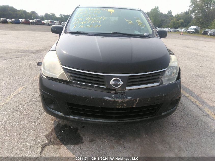 2009 Nissan Versa 1.8Sl VIN: 3N1BC13E39L460043 Lot: 12061174