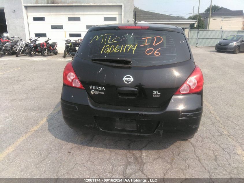 2009 Nissan Versa 1.8Sl VIN: 3N1BC13E39L460043 Lot: 12061174