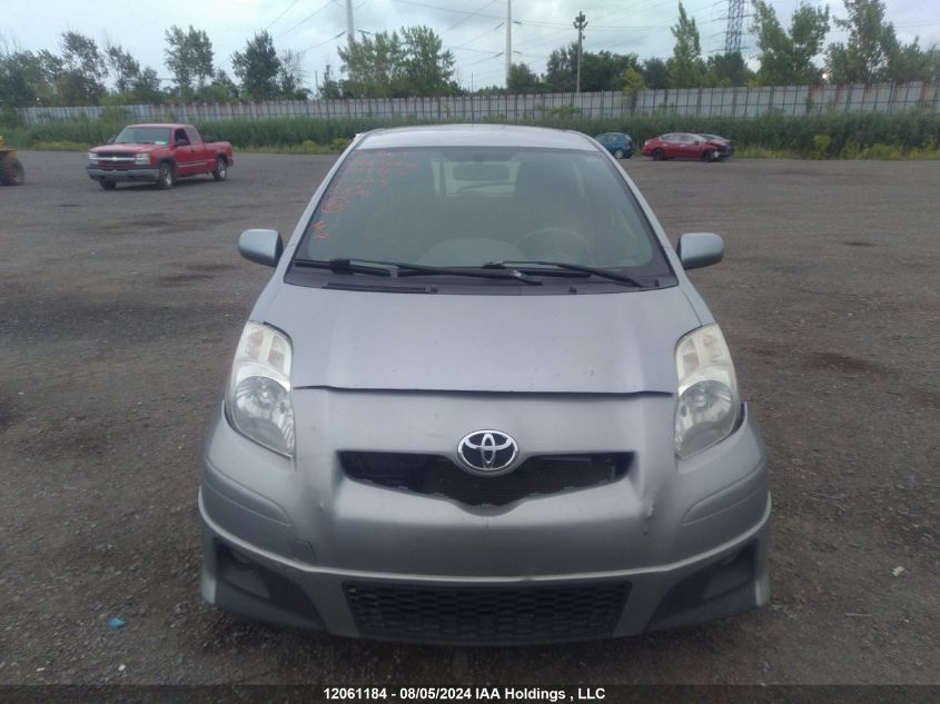 2010 Toyota Yaris VIN: JTDKT4K31A5308698 Lot: 12061184