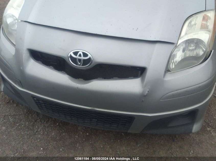 2010 Toyota Yaris VIN: JTDKT4K31A5308698 Lot: 12061184