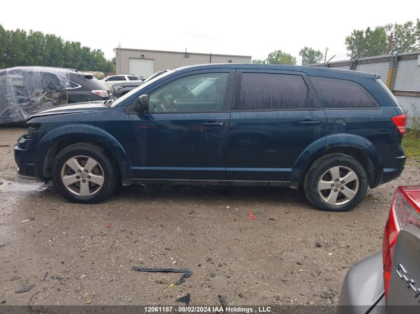 2013 Dodge Journey Cvp/Se Plus VIN: 3C4PDCAB7DT721221 Lot: 12061187