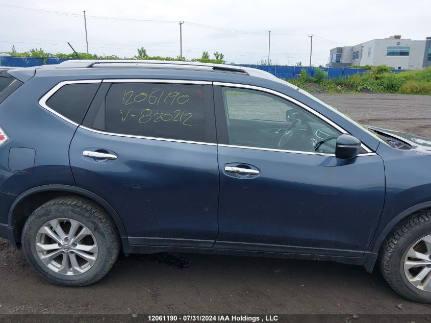 2014 Nissan Rogue VIN: 5N1AT2MV6EC820212 Lot: 12061190