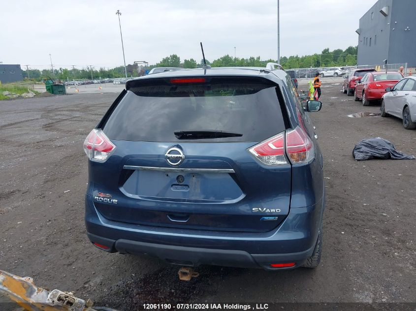 2014 Nissan Rogue VIN: 5N1AT2MV6EC820212 Lot: 12061190