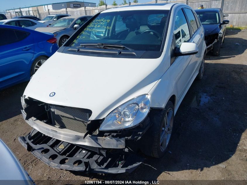 2011 Mercedes-Benz B-Class VIN: WDDFH3EB8BJ706862 Lot: 12061194