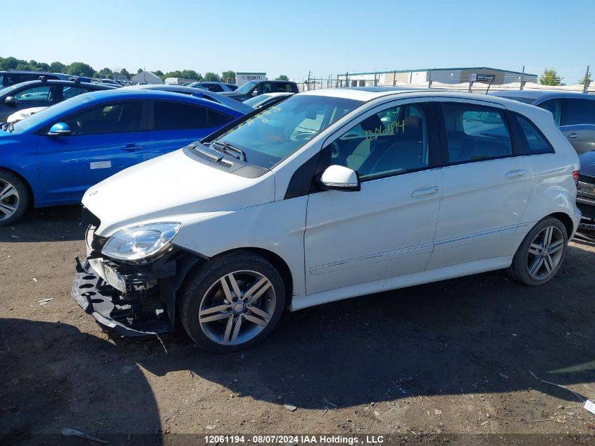 2011 Mercedes-Benz B-Class VIN: WDDFH3EB8BJ706862 Lot: 12061194