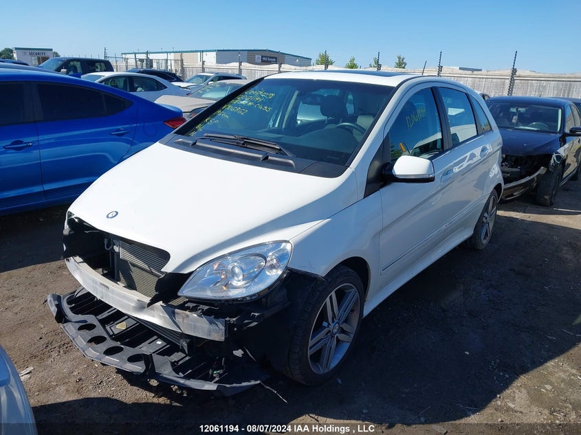 2011 Mercedes-Benz B-Class VIN: WDDFH3EB8BJ706862 Lot: 12061194