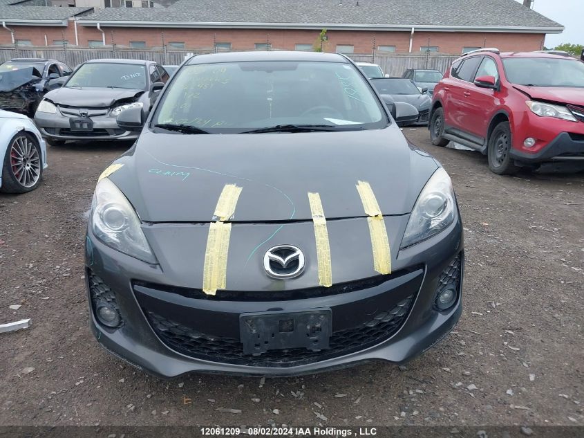2012 Mazda Mazda3 VIN: JM1BL1W58C1622451 Lot: 12061209