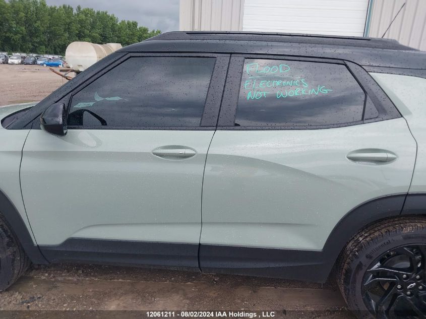 2024 Chevrolet Trailblazer VIN: KL79MUSL6RB154477 Lot: 12061211