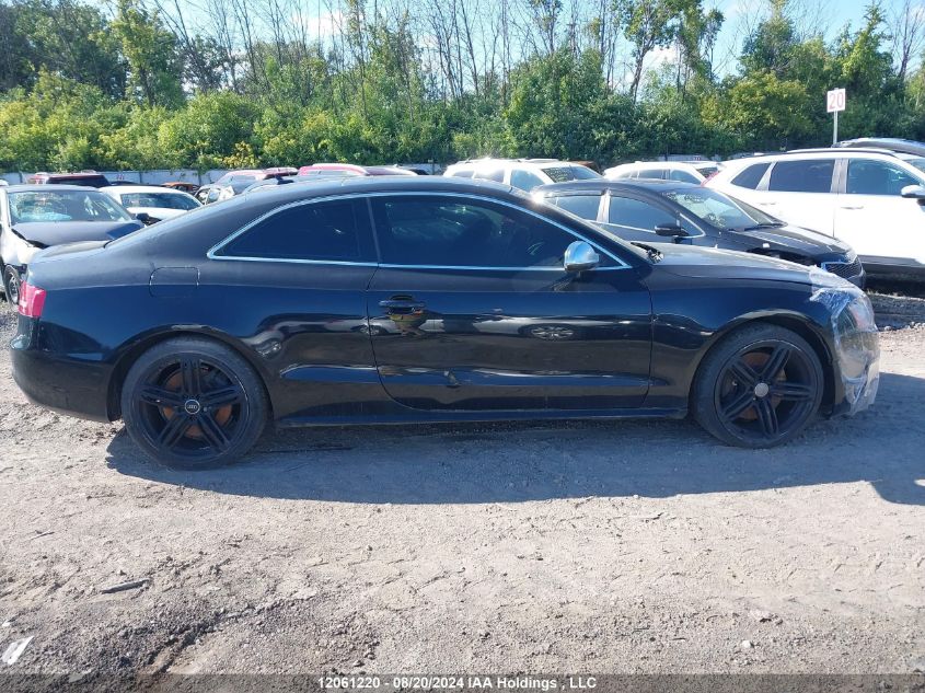 2011 Audi S5 Premium Plus VIN: WAUCVBFR2BA081416 Lot: 12061220