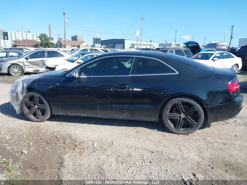 2011 Audi S5 Premium Plus VIN: WAUCVBFR2BA081416 Lot: 12061220