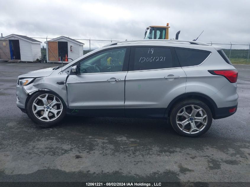 2019 Ford Escape Titanium VIN: 1FMCU9J91KUB69213 Lot: 12061221