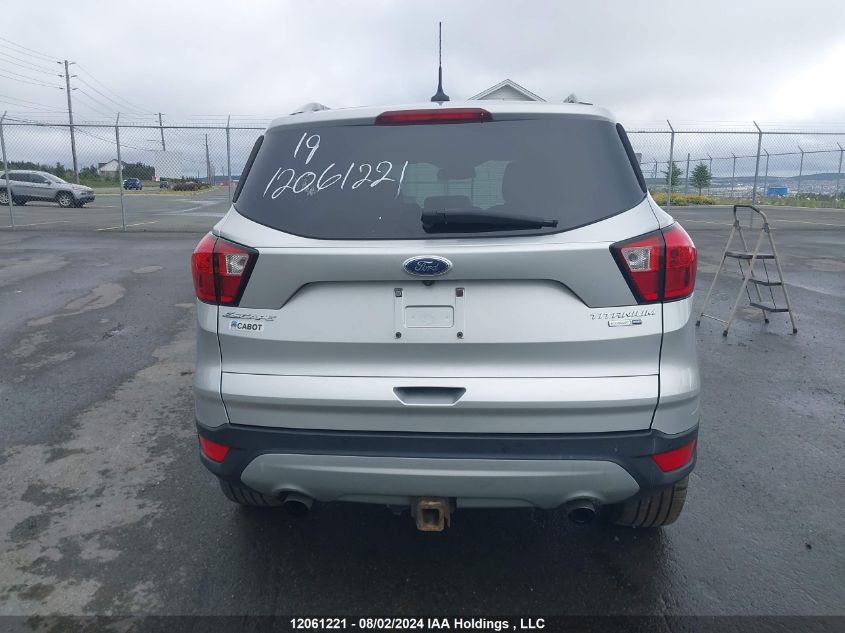 2019 Ford Escape Titanium VIN: 1FMCU9J91KUB69213 Lot: 12061221
