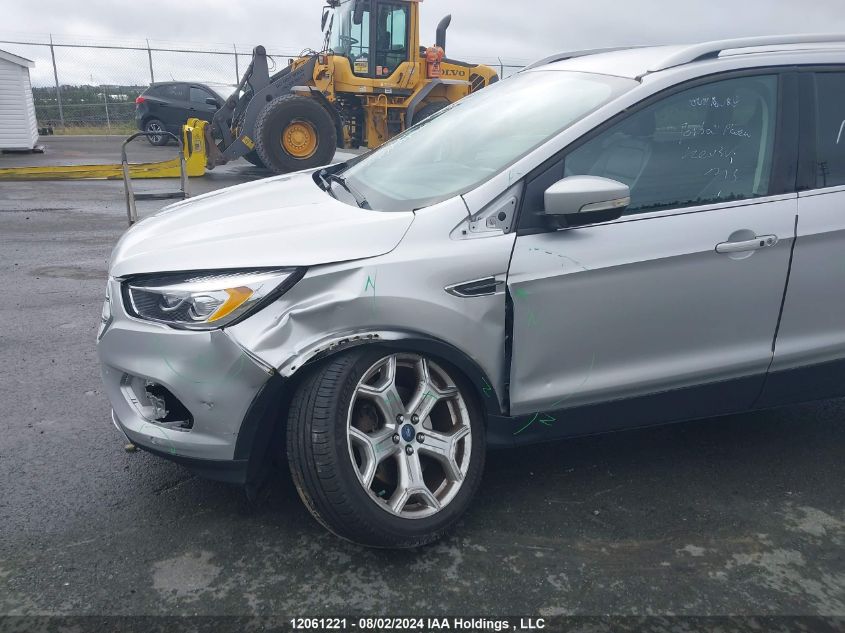 2019 Ford Escape Titanium VIN: 1FMCU9J91KUB69213 Lot: 12061221