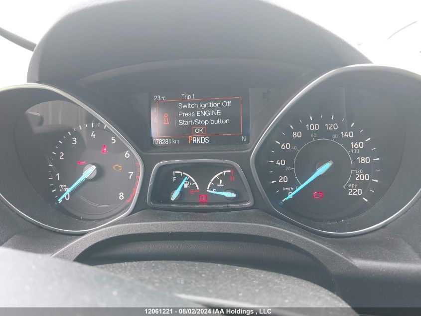 2019 Ford Escape Titanium VIN: 1FMCU9J91KUB69213 Lot: 12061221