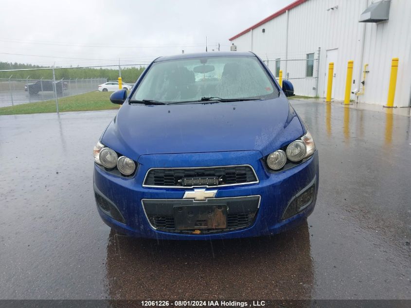 2014 Chevrolet Sonic Lt VIN: 1G1JC5EHXE4210802 Lot: 12061226