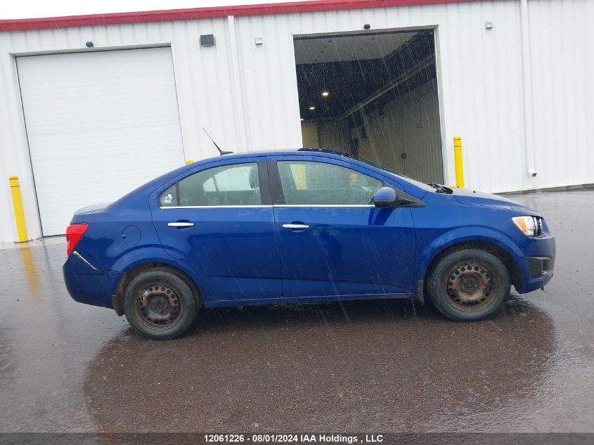 2014 Chevrolet Sonic Lt VIN: 1G1JC5EHXE4210802 Lot: 12061226