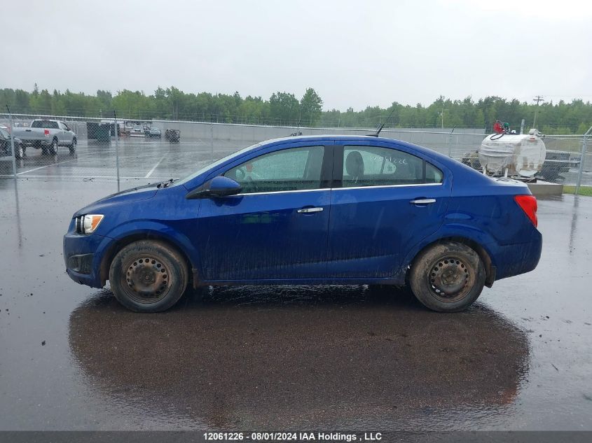 2014 Chevrolet Sonic Lt VIN: 1G1JC5EHXE4210802 Lot: 12061226