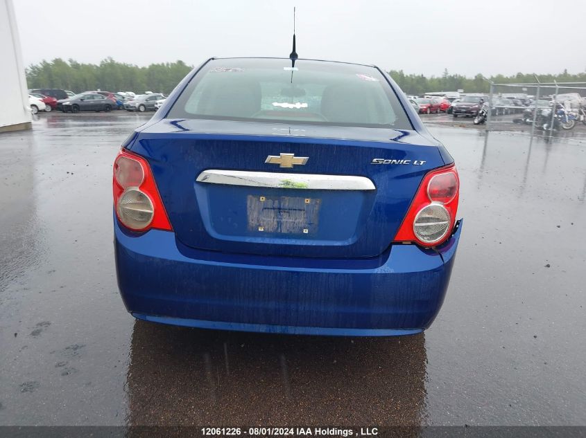 2014 Chevrolet Sonic Lt VIN: 1G1JC5EHXE4210802 Lot: 12061226