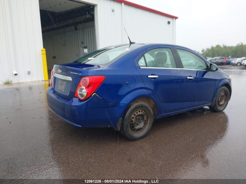 2014 Chevrolet Sonic Lt VIN: 1G1JC5EHXE4210802 Lot: 12061226