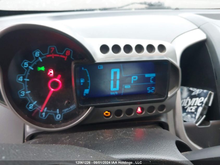 2014 Chevrolet Sonic Lt VIN: 1G1JC5EHXE4210802 Lot: 12061226