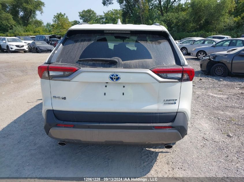 2021 Toyota Rav4 Limited VIN: 2T3DWRFV2MW114834 Lot: 12061228