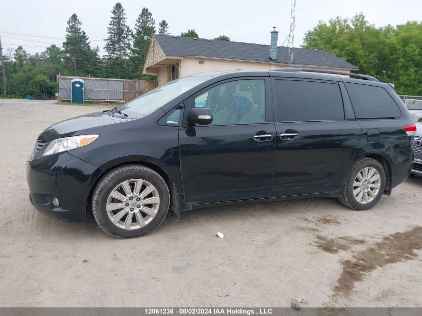 2013 Toyota Sienna Xle/Limited VIN: 5TDDK3DC8DS065067 Lot: 12061236