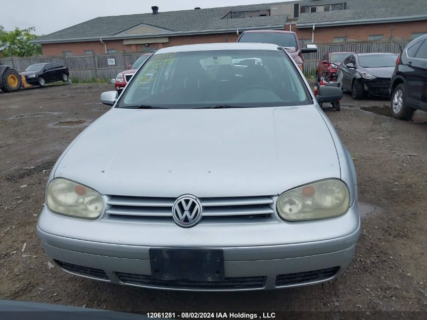 2004 Volkswagen Golf VIN: 9BWGL21J044025235 Lot: 12061281