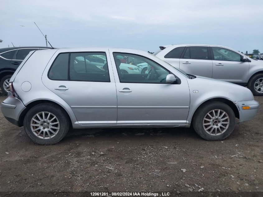 2004 Volkswagen Golf VIN: 9BWGL21J044025235 Lot: 12061281