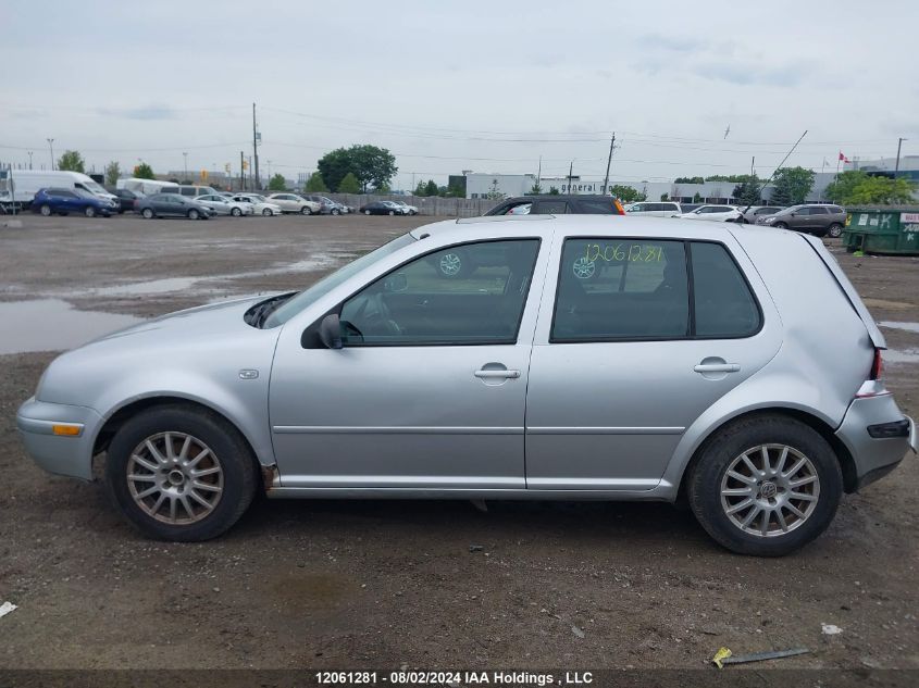 2004 Volkswagen Golf VIN: 9BWGL21J044025235 Lot: 12061281