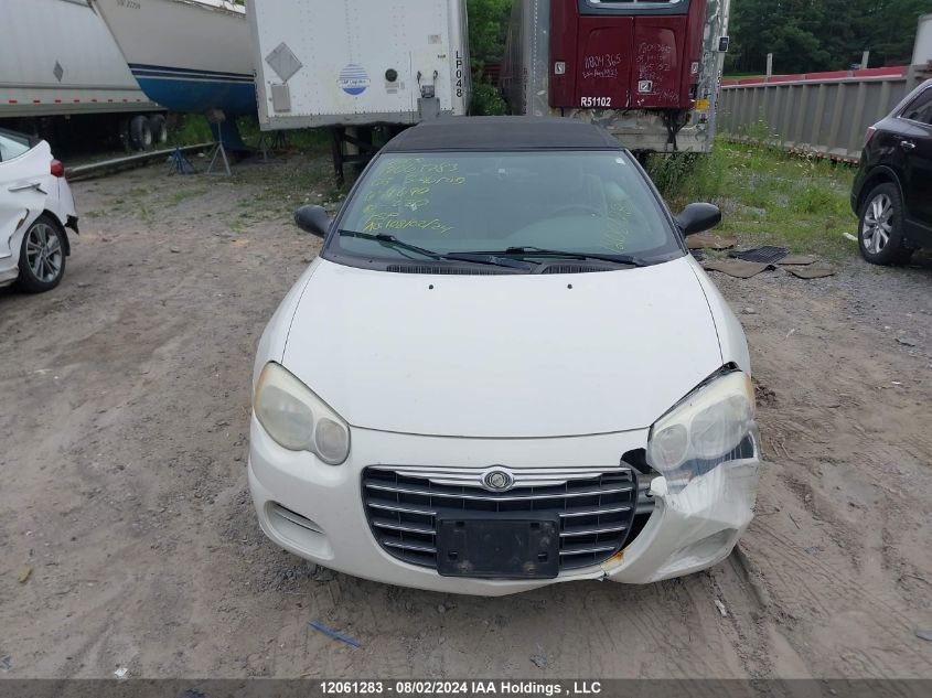 2005 Chrysler Sebring VIN: 1C3EL45R55N659699 Lot: 12061283