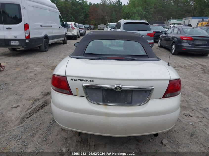 2005 Chrysler Sebring VIN: 1C3EL45R55N659699 Lot: 12061283