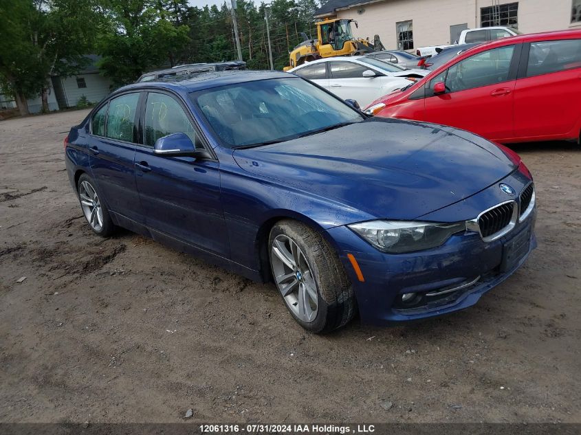 2016 BMW 3 Series VIN: WBA8A3C50GK688697 Lot: 12061316