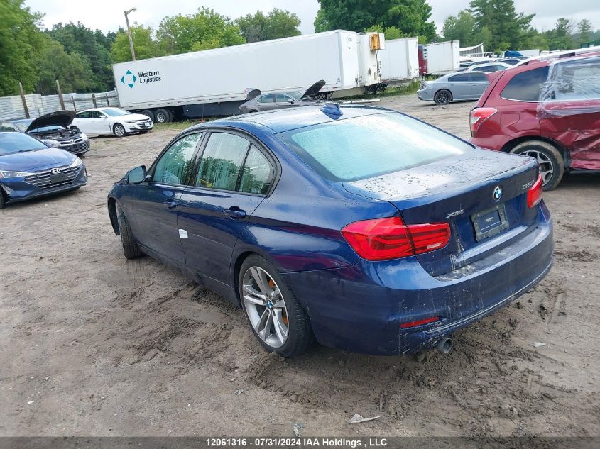 2016 BMW 3 Series VIN: WBA8A3C50GK688697 Lot: 12061316