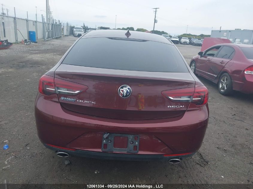 2019 Buick Regal Sportback VIN: W04GM6SX4K1070656 Lot: 12061334