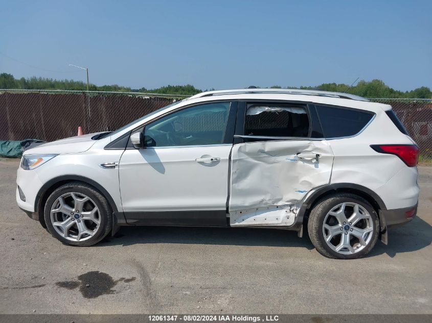 2019 Ford Escape Titanium VIN: 1FMCU9J96KUB40225 Lot: 12061347