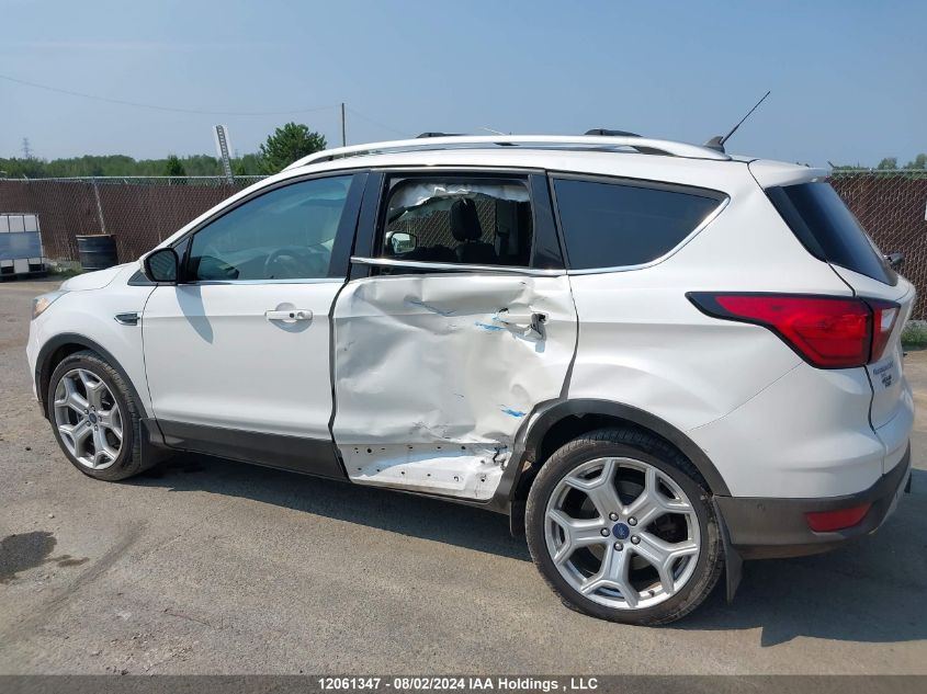 2019 Ford Escape Titanium VIN: 1FMCU9J96KUB40225 Lot: 12061347