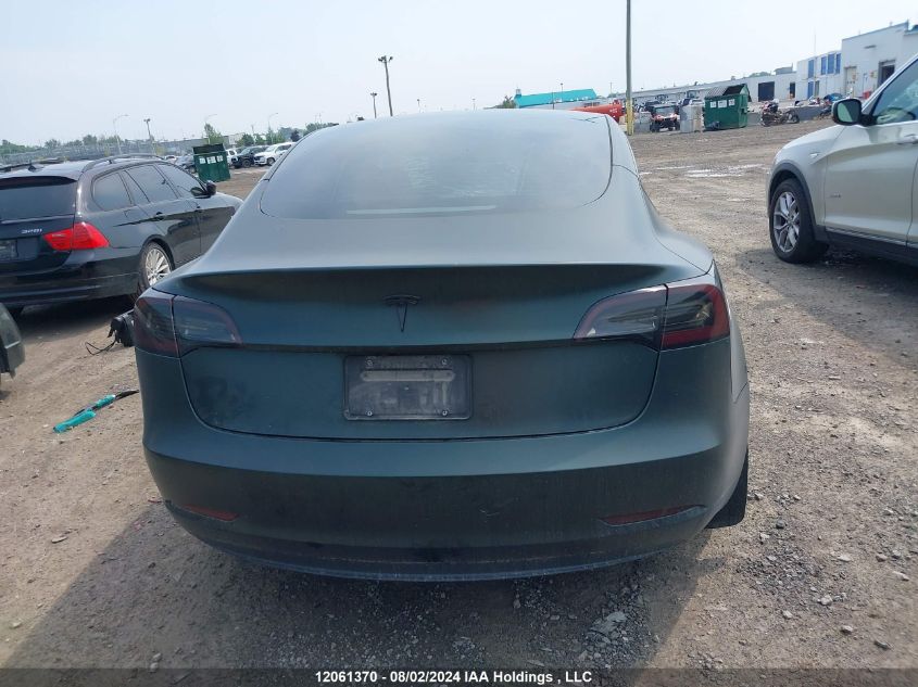 2022 Tesla Model 3 VIN: 5YJ3E1EA5NF303743 Lot: 12061370