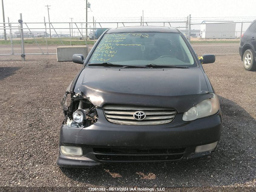 2003 Toyota Corolla Ce/Le/S VIN: 2T1BR32EX3C758804 Lot: 12061382