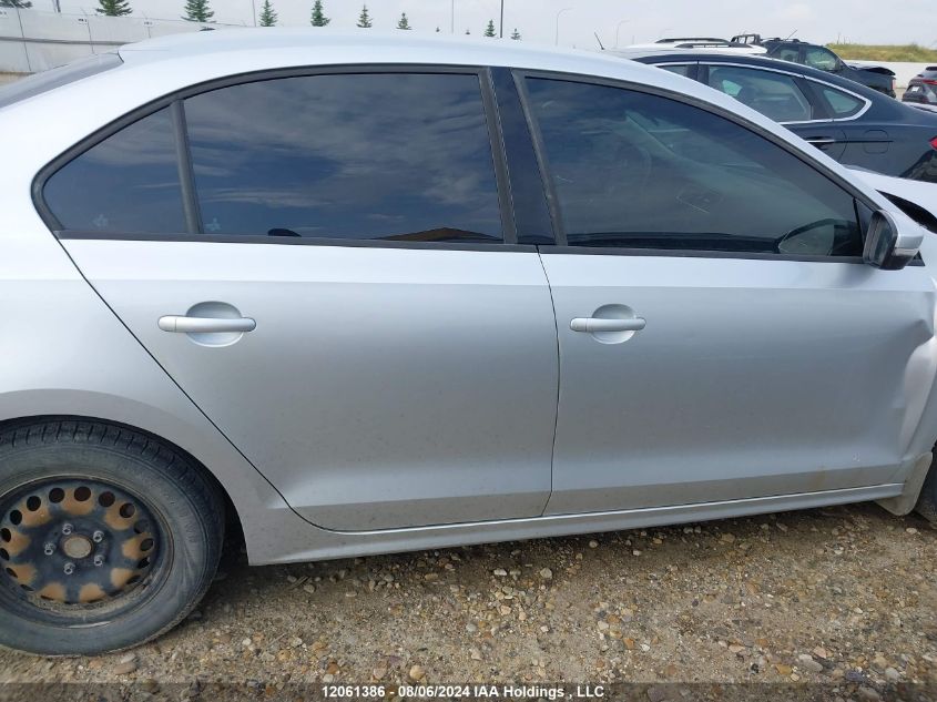 2014 Volkswagen Jetta Sedan VIN: 3VWDL7AJ6EM271106 Lot: 12061386