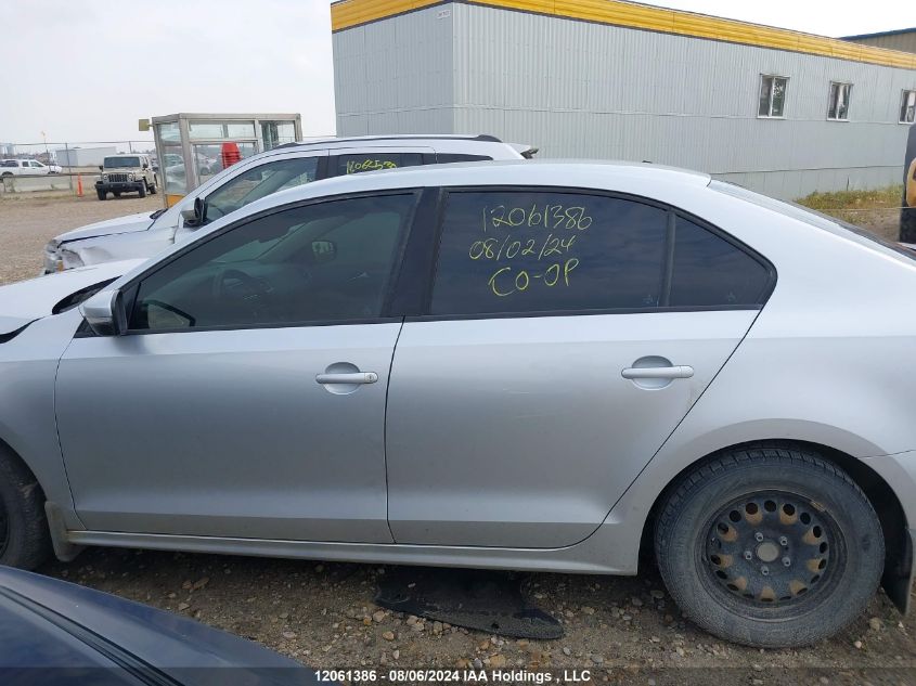 2014 Volkswagen Jetta Sedan VIN: 3VWDL7AJ6EM271106 Lot: 12061386