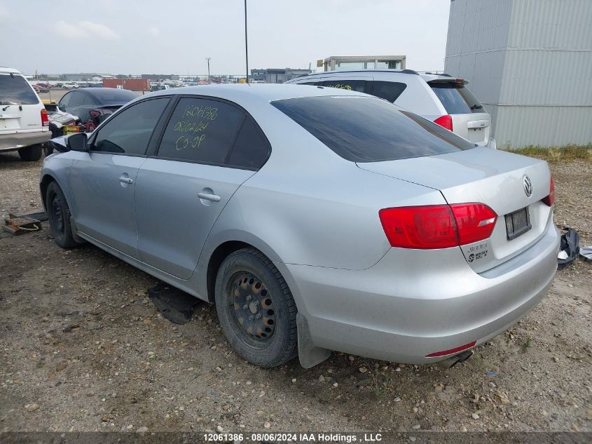 2014 Volkswagen Jetta Sedan VIN: 3VWDL7AJ6EM271106 Lot: 12061386