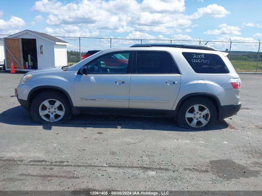 2008 GMC Acadia Sle-1 VIN: 1GKEV13798J111372 Lot: 12061405