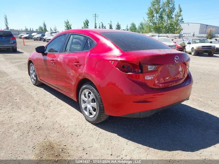 Vin: jm1bn1u75j1188033, lot: 2408965, mazda mazda3 20183