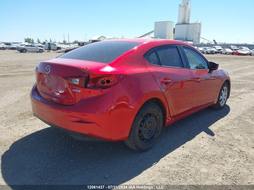 Vin: jm1bn1u75j1188033, lot: 2408965, mazda mazda3 20184