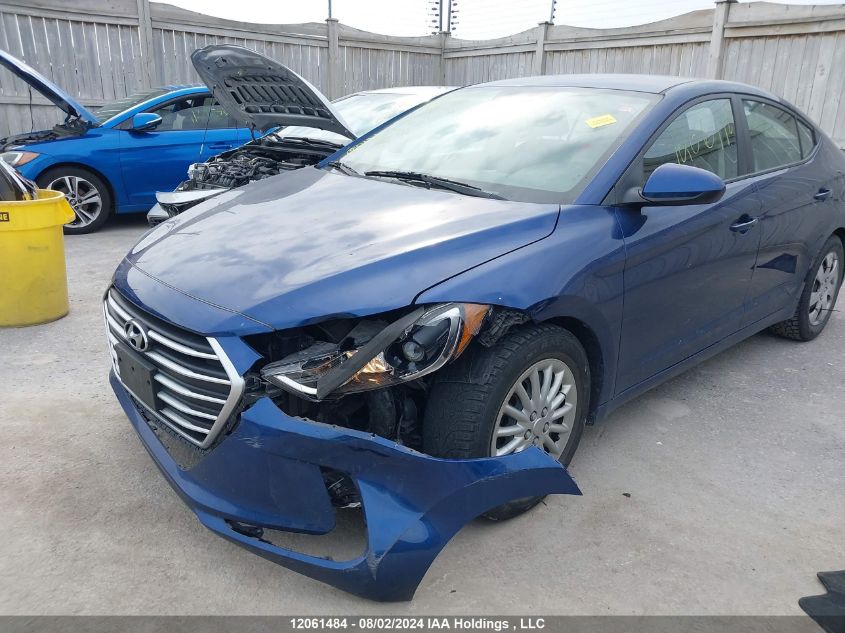 2018 Hyundai Elantra Le VIN: 5NPD74LF3JH220094 Lot: 12061484