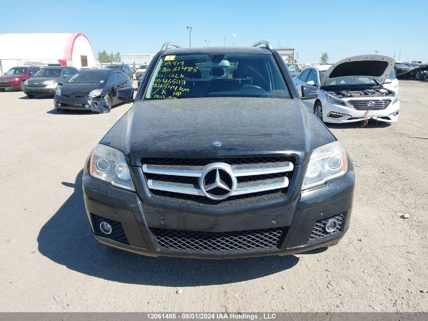 2010 Mercedes-Benz Glk-Class VIN: WDCGG8HB3AF465119 Lot: 12061485