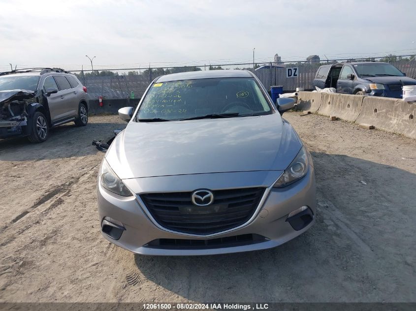 2014 Mazda Mazda3 VIN: JM1BM1L73E1142226 Lot: 12061500