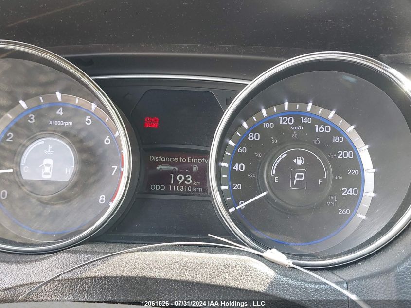 2013 Hyundai Sonata Gls VIN: 5NPEB4ACXDH741376 Lot: 12061526